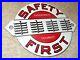 Vintage-Goodrich-Tires-Tourist-Safety-License-Plate-Topper-Porcelain-Metal-Sign-01-sfbp