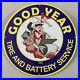 Vintage-Goodyear-Porcelain-Sign-Gas-Oil-Tire-Battery-Service-Car-Shop-Pump-Plate-01-qavq