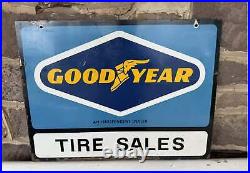 Vintage Goodyear Sign Tire Sales