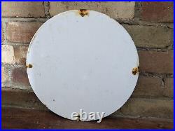 Vintage Goodyear Tire And Battery Service Porcelain Enamel Gas Station Sign 12