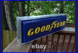 Vintage Goodyear Tires Double Sided Lighted Sign