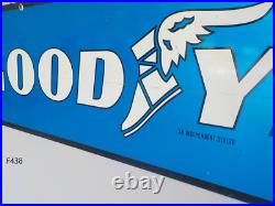 Vintage Goodyear Tires Metal Sign ORIGINAL