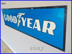 Vintage Goodyear Tires Metal Sign ORIGINAL