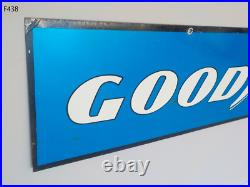 Vintage Goodyear Tires Metal Sign ORIGINAL