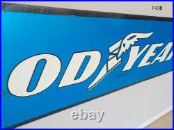 Vintage Goodyear Tires Metal Sign ORIGINAL