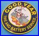 Vintage-Goodyear-Tires-Porcelain-Gas-Service-Station-Battery-Pump-Plate-Sign-01-btqx