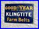 Vintage-Goodyear-Tires-Porcelain-Metal-Klingtite-Farm-Belts-Gas-Oil-12-Sign-01-fxp
