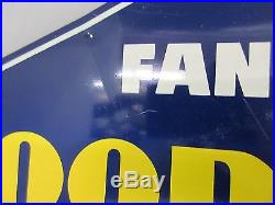 Vintage Goodyear Tires metal sign Fan Belts Hose made in USA 775-W