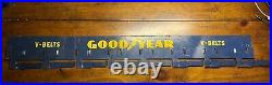 Vintage Goodyear V Belts Store Display Rack Metal Sign Gas Oil Tires Shop Holder