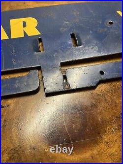 Vintage Goodyear V Belts Store Display Rack Metal Sign Gas Oil Tires Shop Holder