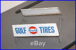 Vintage Gulf Tire Rack Display & Sign #2 from Gulf Gas Station