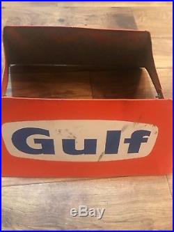 Vintage Gulf Tire display Sign Gas & Oil Gasoline Service Station