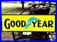 Vintage-Hand-Painted-Metal-GOODYEAR-TIRE-Sign-Tractor-Truck-Gas-Oil-Lube-YELLOW-01-djp
