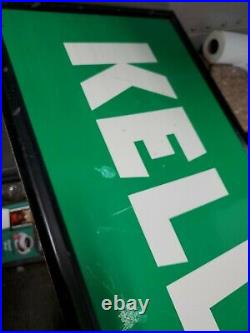Vintage Kelly Tires Metal Sign 59.6x18 heavy made
