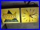 Vintage-Light-Up-26-Long-11-Wide-Delta-Tires-sign-and-clock-01-ny