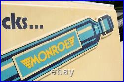 Vintage MONROE Shocks Tire Sign 6ft Advertising Gas Station plastic sign large