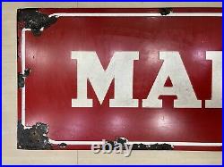 Vintage Mansfield MRF tire enamel Dunlop Sign Goodyear tire Sign enamel Sign