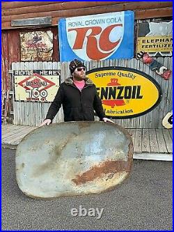 Vintage Metal 1960 Kelly Springfield Tire Sign Gasoline Gas Oil 60X41in