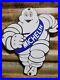 Vintage-Michelin-Man-Porcelain-Sign-13-Diecut-Automobile-Tires-Auto-Parts-Italy-01-xi