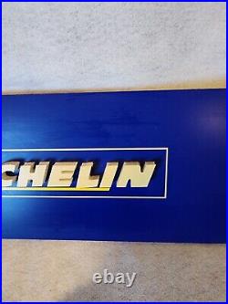 Vintage Michelin Tires 3d Store Display Advertising Sign 36 By 9