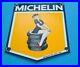 Vintage-Michelin-Tires-Bibendum-Porcelain-Gas-Auto-Mechanic-Service-Station-Sign-01-xy