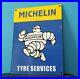 Vintage-Michelin-Tires-Porcelain-Gas-Bibendum-Service-Auto-Chevrolet-Ford-Sign-01-fmx
