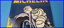 Vintage Michelin Tires Sign Gas Oil Pump Plate Garage Motorcycle Service Sign Vintage Michelin Tires Sign Gas Oil Pump Plate Garage Motorcycle Service Sign