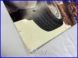 Vintage Michelin X Radial Tires Metal Sign 1970s