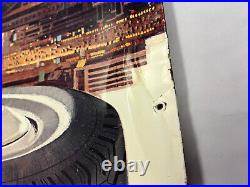 Vintage Michelin X Radial Tires Metal Sign 1970s