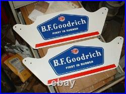 Vintage NOS B. F. Goodrich Tire Stand, Gas Station Display Stand Sign Date Coded