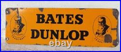 Vintage Old Rare B. R. Dunlop Trade mark Tyre Ad Porcelain Enamel Sign Board