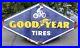 Vintage-Old-Rare-Good-Year-Tires-Diamond-Cut-Shape-Porcelain-Enamel-Sign-Board-01-qbkg