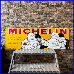 Vintage Old Style Michelin Sign Michelin CODE PARAGON XXXL 48x16