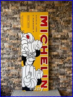 Vintage Old Style Michelin Sign Michelin CODE PARAGON XXXL 48x16