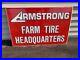 Vintage-Original-Armstrong-Farm-Tire-Headquarters-Embossed-Sign-Scioto-1981-01-ppdx