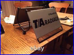 Vintage Original BFGoodrich Tire Display Advertising Metal Sign