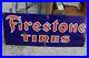 Vintage-Original-Firestone-Tires-Tire-Gas-Station-59-Porcelain-Metal-Sign-Oil-01-bv