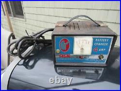 Vintage Original Fisk Tires Battery Charger 6 Volt 12 Volt