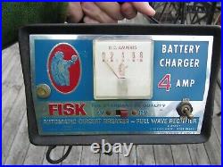 Vintage Original Fisk Tires Battery Charger 6 Volt 12 Volt