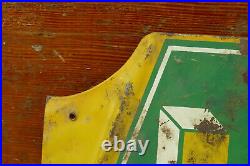 Vintage Original Lee Tires Of Conshohocken Metal Tire Display Advertising Sign