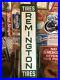 Vintage-Original-Metal-Remington-Tire-Sign-Man-Cave-Garage-Gas-Oil-01-ud