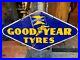 Vintage-Original-Porcelain-Enamel-Sign-Good-Year-Tyre-Flag-Flying-Shoe-Sign-1930-01-dm