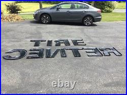 Vintage Original Tire Center Porcelain Sign From Old Good year Tire Center