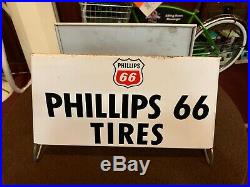 Vintage Phillips 66 Gas Station Tire Retail Display WATCH VIDEO