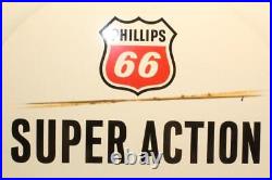 Vintage Phillips 66 Tire Insert Panel Sign Gas Oil Ford