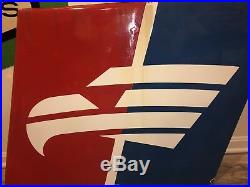Vintage Rare Porcelain Goodyear Tires Eagle Sign Gas Oil Advertising Good Year
