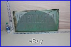 Vintage Remington Tires Embossed Metal Sign Gas Oil Coke Texas Ford