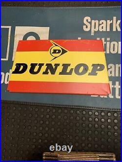 Vintage Sign, 1960's, Dunlop Tires Sign, Tire Sign, Dunlop Tires