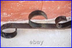 Vintage Sign Bracket Metal Hanger for Porcelain Gas Oil Garage Tire advertising