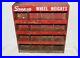 Vintage-Snap-on-Tire-Wheel-Weights-Rack-Display-Cabinet-Parts-USA-Tool-Sign-01-szz